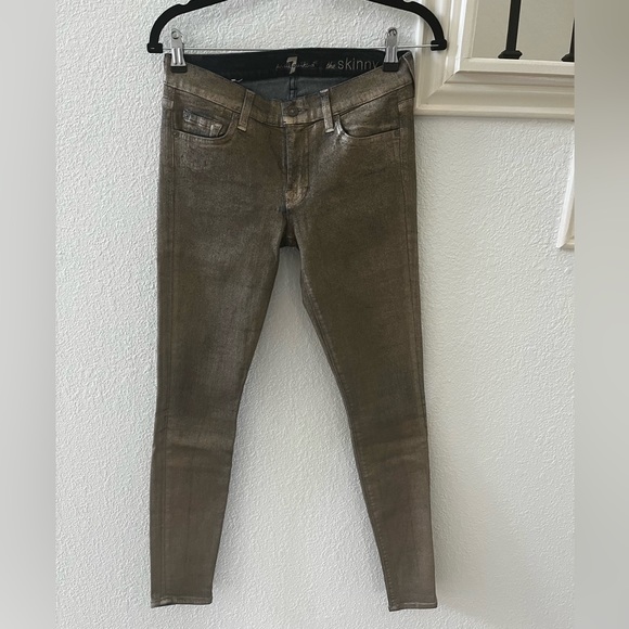7 For All Mankind Skinny size 28 - Picture 1 of 3